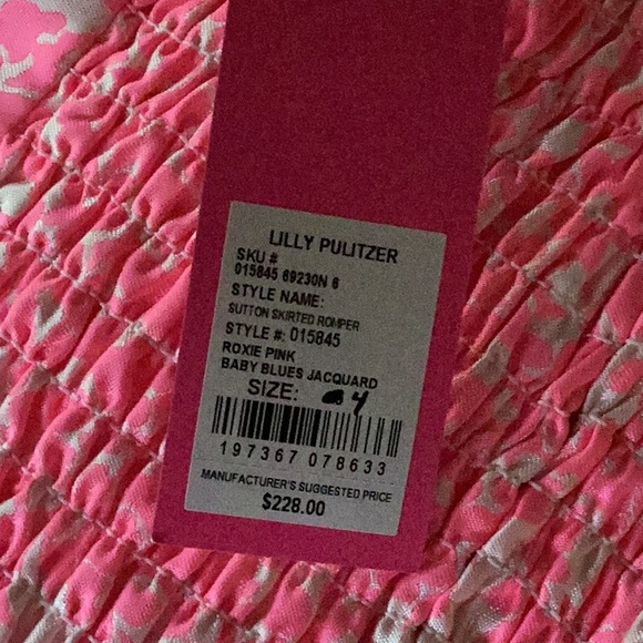 NWT Lilly Pulitzer Sutton skirted romper NWT - Picture 10 of 10